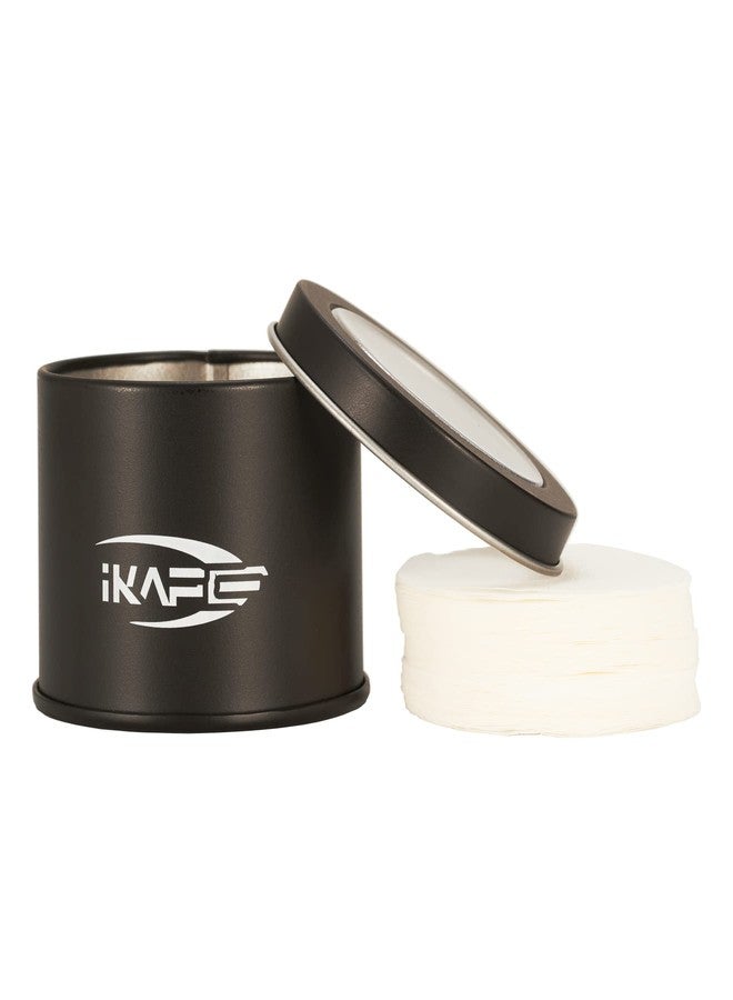 IKAPE 53mm Espresso Paper Filters (200pc), Coffee Puck Screen Paper Filters Compatible with 54mm Portafilters Basket, Ultra Thin Replacement Paper Filters - Come with Premium Metal Storage Case - Image 1